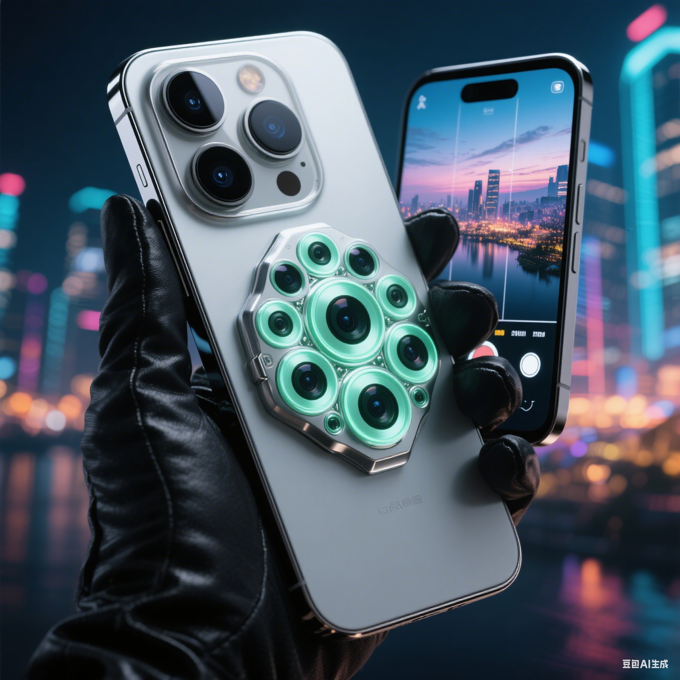 仿生复眼多焦段影像手机